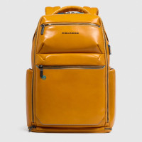 Рюкзак для ноутбука Piquadro Blue Square (B2) Yellow CA6592B2BM-G