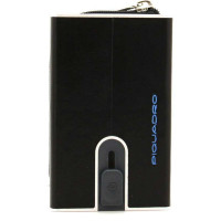 Кредитниця Piquadro Blue Square (B2) Black PP5359B2R_N