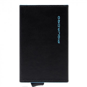 Кредитниця Piquadro Blue Square (B2) Black PP6514B2BLR_N