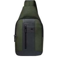 Монорюкзак Piquadro Brief 2 (BR2) Green CA4536BR2_VE2