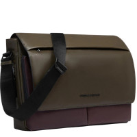 Сумка для ноутбука Piquadro Harper (AP) Green-Brown CA6785AP_VETM