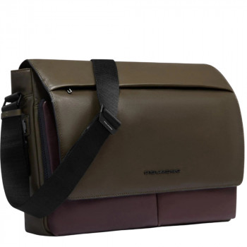 Сумка для ноутбука Piquadro Harper (AP) Green-Brown CA6785AP_VETM