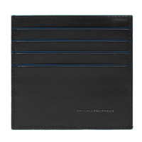 Кредитниця Piquadro Blue Square (B2) Black PP6553B2R-N