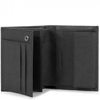 Портмоне Piquadro Black Square (B3) Black PU1740B3R_N