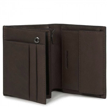 Портмоне Piquadro Black Square (B3) D.Brown PU1740B3R_TM