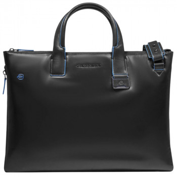 Сумка для ноутбука Piquadro Blue Square (B2) Black CA4021B2-N