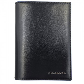 Обкладинка для паспорта Piquadro Blue Square (B2) Black PP5246B2R-N