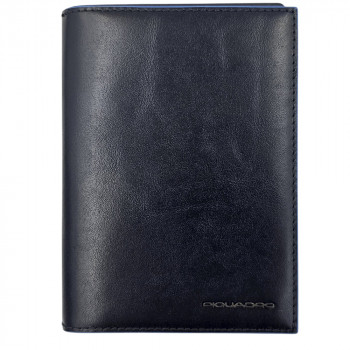 Обложка для паспорта Piquadro Blue Square (B2) Navy Blue PP5246B2R-BLU2