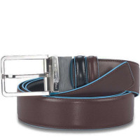 Ремінь Piquadro Blue Square (B2) Black-Cognac CU2619B2_NMO
