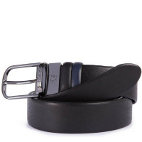 Ремінь Piquadro Black Square (B3) Black-Navy CU4877B3_NBLU2