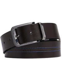 Ремінь Piquadro Blue Square (B2) Cognac-Black CU6742B2-MON