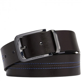 Ремінь Piquadro Blue Square (B2) Cognac-Black CU6742B2-MON