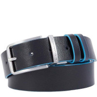 Ремінь Piquadro Blue Square (B2) Black-Blue CU6280B2_NBL