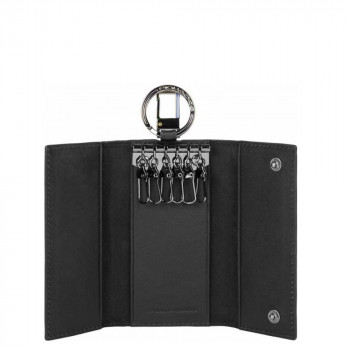 Ключниця Piquadro Black Square (B3) Black PC1397B3_N