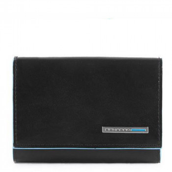 Візитниця Piquadro Blue Square (B2) Black PP4522B2_N