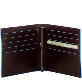 Портмоне Piquadro Blue Square (B2) Cognac PU1666B2R-MO