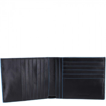 Портмоне Piquadro Blue Square (B2) Black PU1241B2R_N