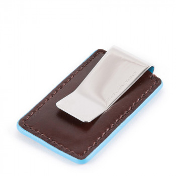 Зажим для денег Piquadro Blue Square (B2) Cognac PP4857B2_MO