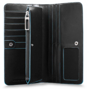 Портмоне Piquadro Blue Square (B2) Black PD4573B2R_N