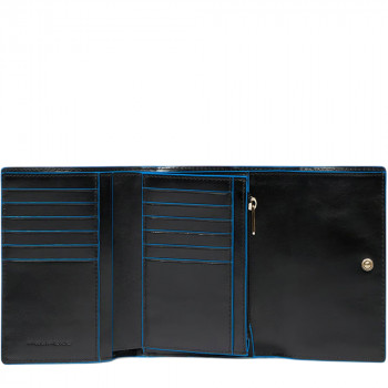 Портмоне Piquadro Blue Square (B2) Black PD6471B2R-N