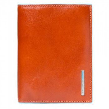 Портмоне Piquadro Blue Square (B2) Orange PU1393B2_AR