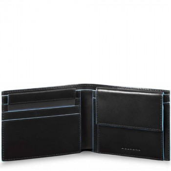 Портмоне Piquadro Blue Square (B2) Black PU4188B2R_N