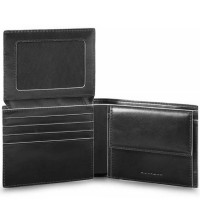 Портмоне Piquadro Blue Square (B2) Black PU4518B2R_N