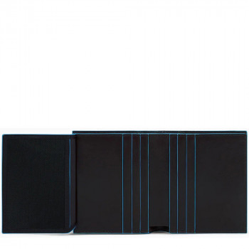 Портмоне Piquadro Blue Square (B2) Black PU6260B2R_N