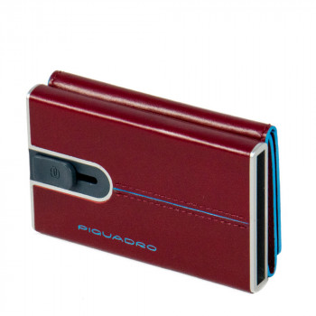 Портмоне Piquadro Blue Square (B2) Red PP4891B2R_R