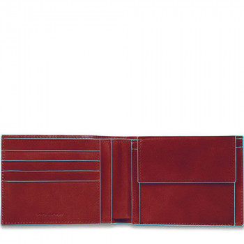 Портмоне Piquadro Blue Square (B2) Red PU257B2R_R