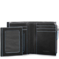 Портмоне Piquadro Blue Square (B2) Black PU4519B2R_N