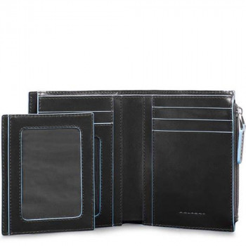 Портмоне Piquadro Blue Square (B2) Black PU4519B2R_N