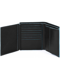Портмоне Piquadro Blue Square (B2) Black PU4859B2R_N