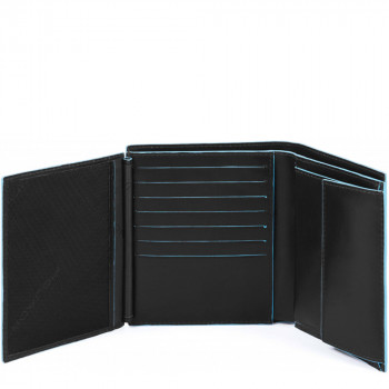 Портмоне Piquadro Blue Square (B2) Black PU4859B2R_N