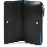 Портмоне Piquadro Blue Square (B2) Black PD2396B2R_N