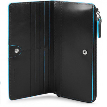 Портмоне Piquadro Blue Square (B2) Black PD2396B2R_N