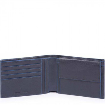 Портмоне Piquadro Blue Square (B2S) Blue PU257B2SR_BLU