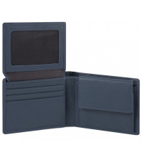 Портмоне Piquadro Akron (AO) Blue PU4518AOR_BLU