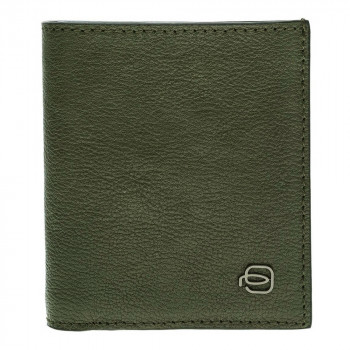 Портмоне Piquadro Black Square (B3) Green PP1518B3R_VE
