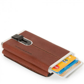 Кредитниця Piquadro Black Square (B3) Tobacco PP4891B3R_CU