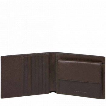 Портмоне Piquadro Black Square (B3) D.Brown PU1239B3R_TM