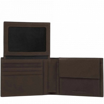Портмоне Piquadro Black Square (B3) D.Brown PU1392B3R_TM