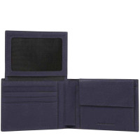 Портмоне Piquadro Black Square (B3) Ocean Blue PU1392B3R_BLU4