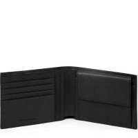 Портмоне Piquadro Black Square (B3) Black PU257B3R_N