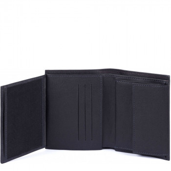 Портмоне Piquadro Black Square (B3) Blue PU4824B3R_BLU