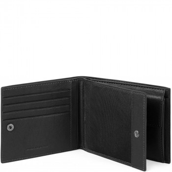 Портмоне Piquadro Black Square (B3) Black PU4858B3R_N