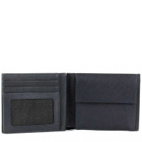 Портмоне Piquadro Black Square (B3) Blue PU4858B3R_BLU