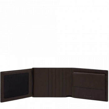 Портмоне Piquadro Black Square (B3) D.Brown PU1240B3R_TM