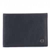 Портмоне Piquadro Black Square (B3) Blue PU1241B3R_BLU