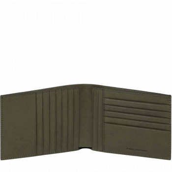 Портмоне Piquadro Black Square (B3) Green PU1241B3R_VE